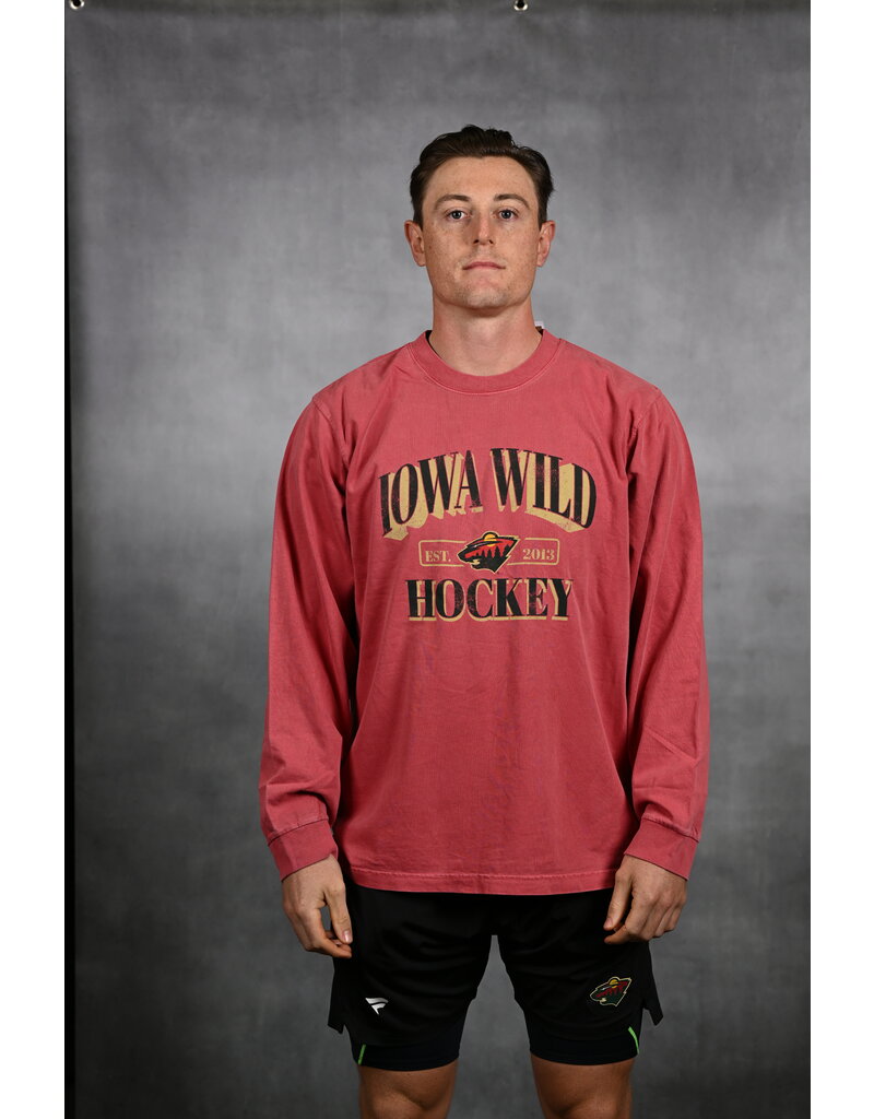 Blue '84 Natural Red Heritage Heavyweight L/S