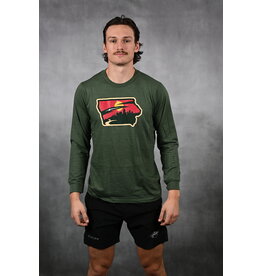 CI SPORT Classic Green LS - State Crest Logo