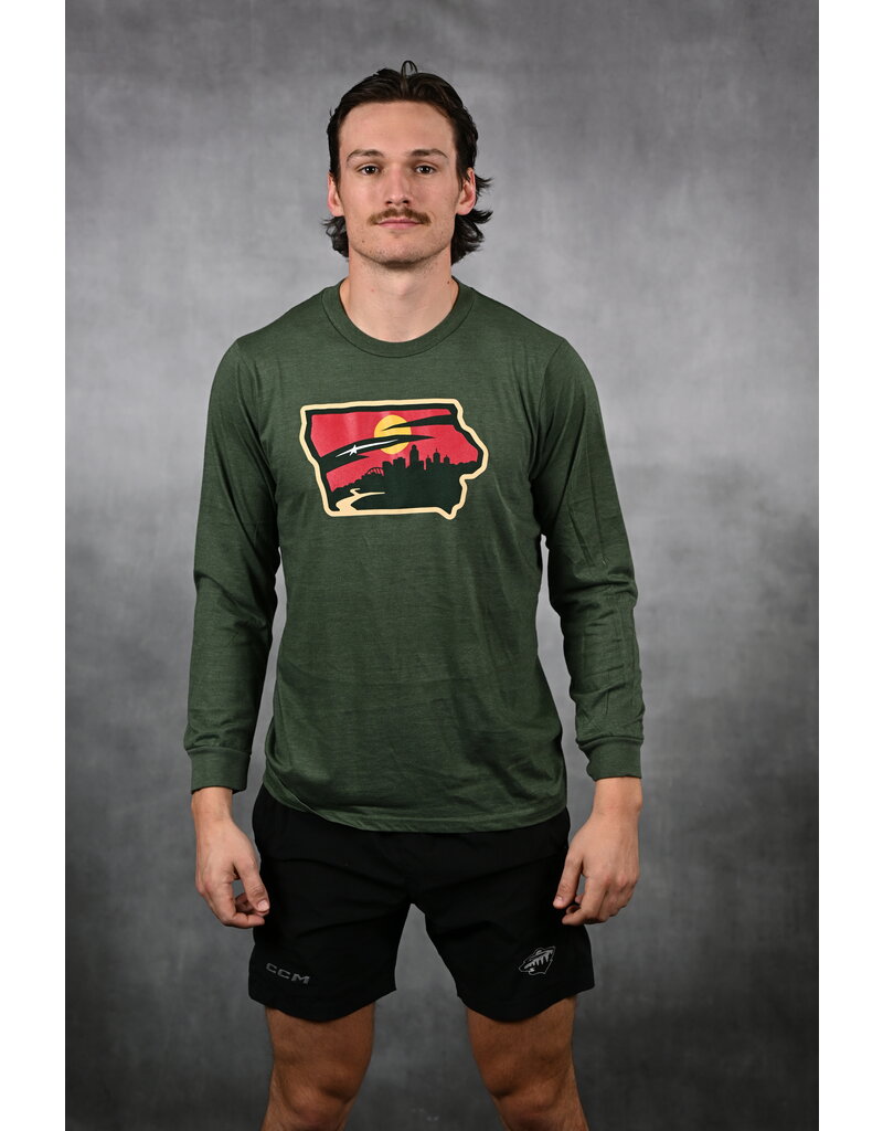 CI SPORT Classic Green LS - State Crest Logo