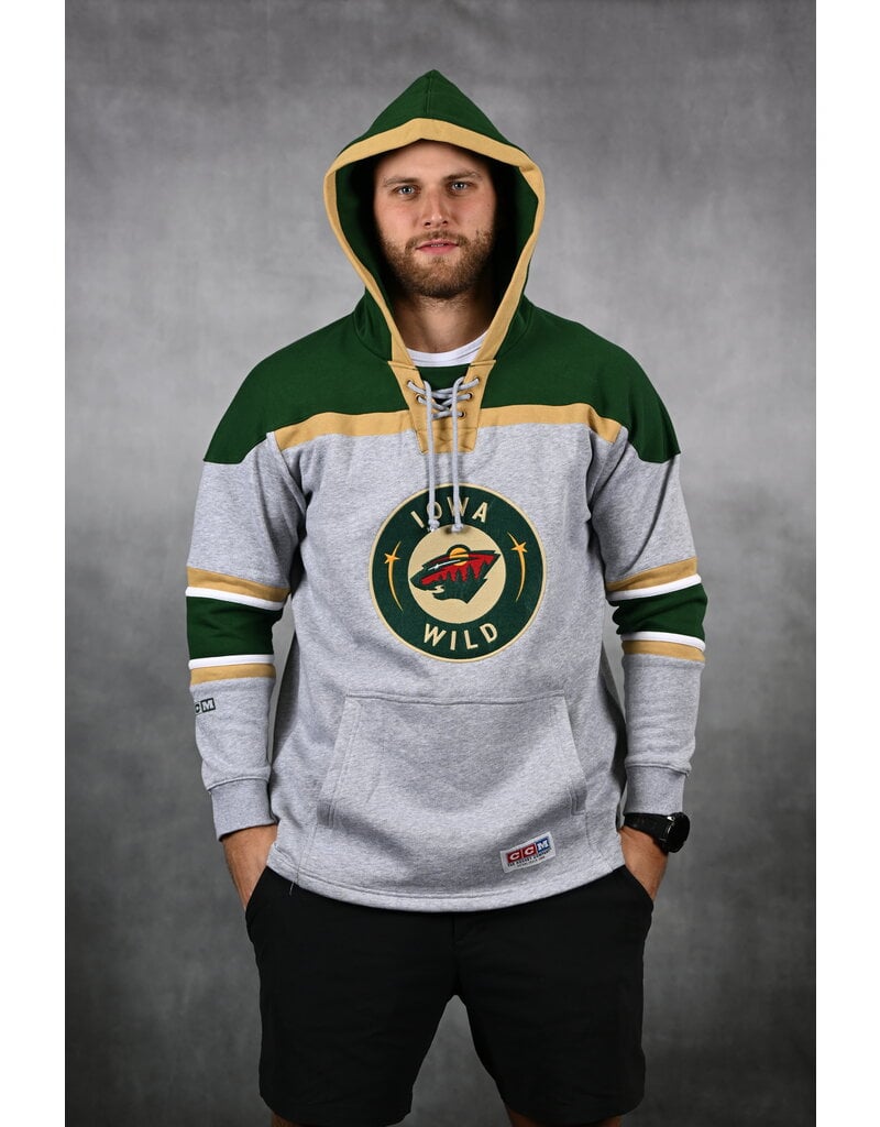 CCM 2025-26 Official Home Team Hood - Gray Lace Hood