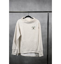 Ouray Women's Oatmeal Heather Cozy Funnel Neck Pullover