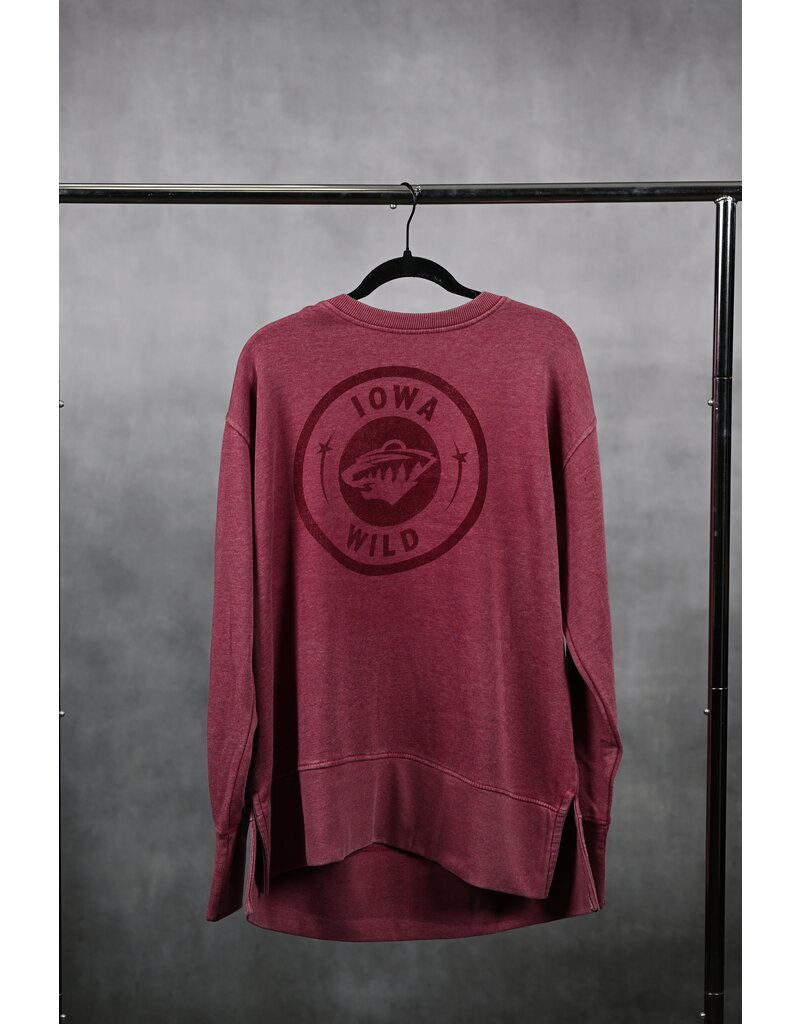 Ouray Women's Hawthorn Rose Weathered Fleece Crew