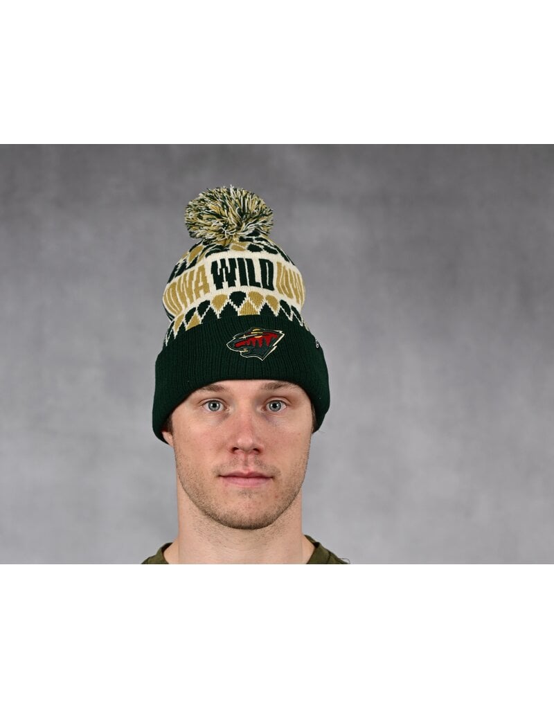 Zephyr Zephyr Jacquard Cuff Beanie w/ Pom