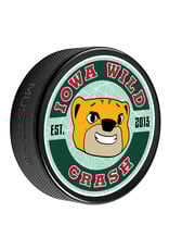 MUSTANG Crash Mascot Printed Puck