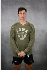 J. America Olive Thermal Waffle L/S