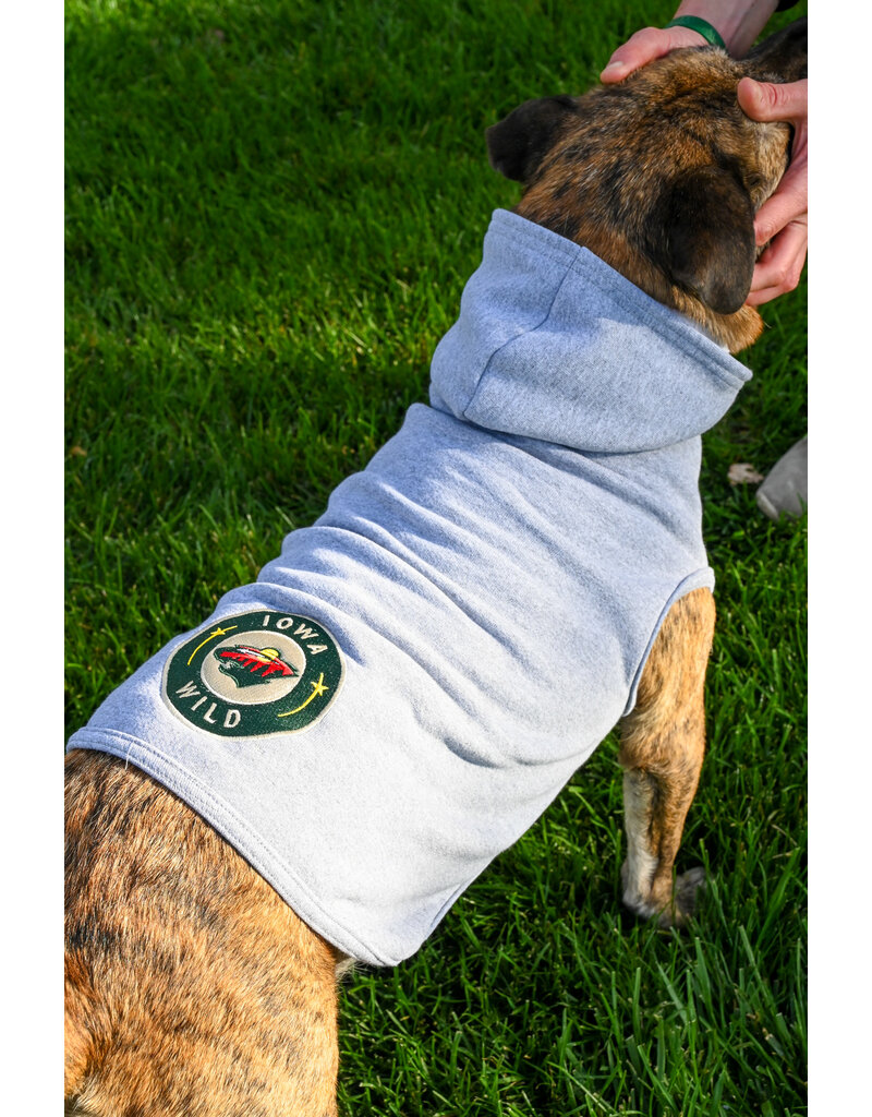 All Star Dogs Heather Grey Polar Pet Hood