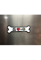 All Star Dogs My Dog Loves - Bone Magnet