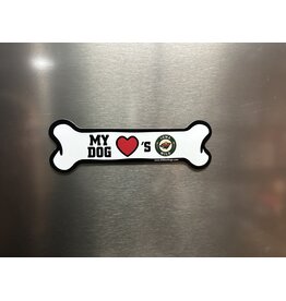 All Star Dogs My Dog Loves - Bone Magnet