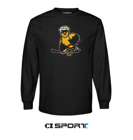 CI SPORT Classic Black LS - Goldfinch Logo