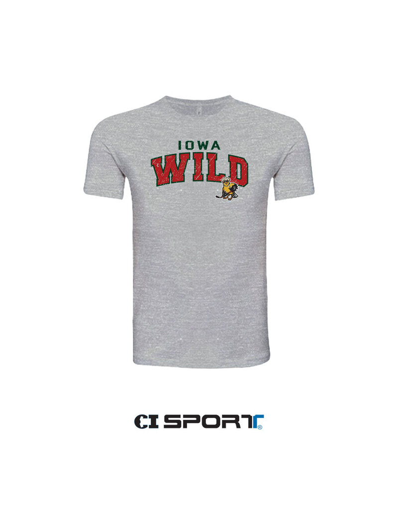 CI SPORT Youth Grey Heather S/S Tee - Tody