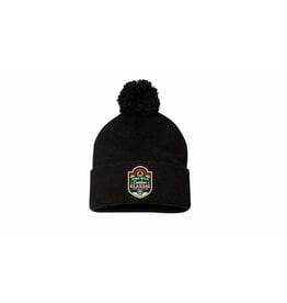 Northern Lids Iowa Wild Outdoor Classic Beanie w/ Pom