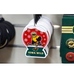 MUSTANG Goldfinch Snowglobe Ornament