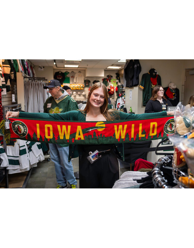 Official League Des Moines Skyline Woven Scarf