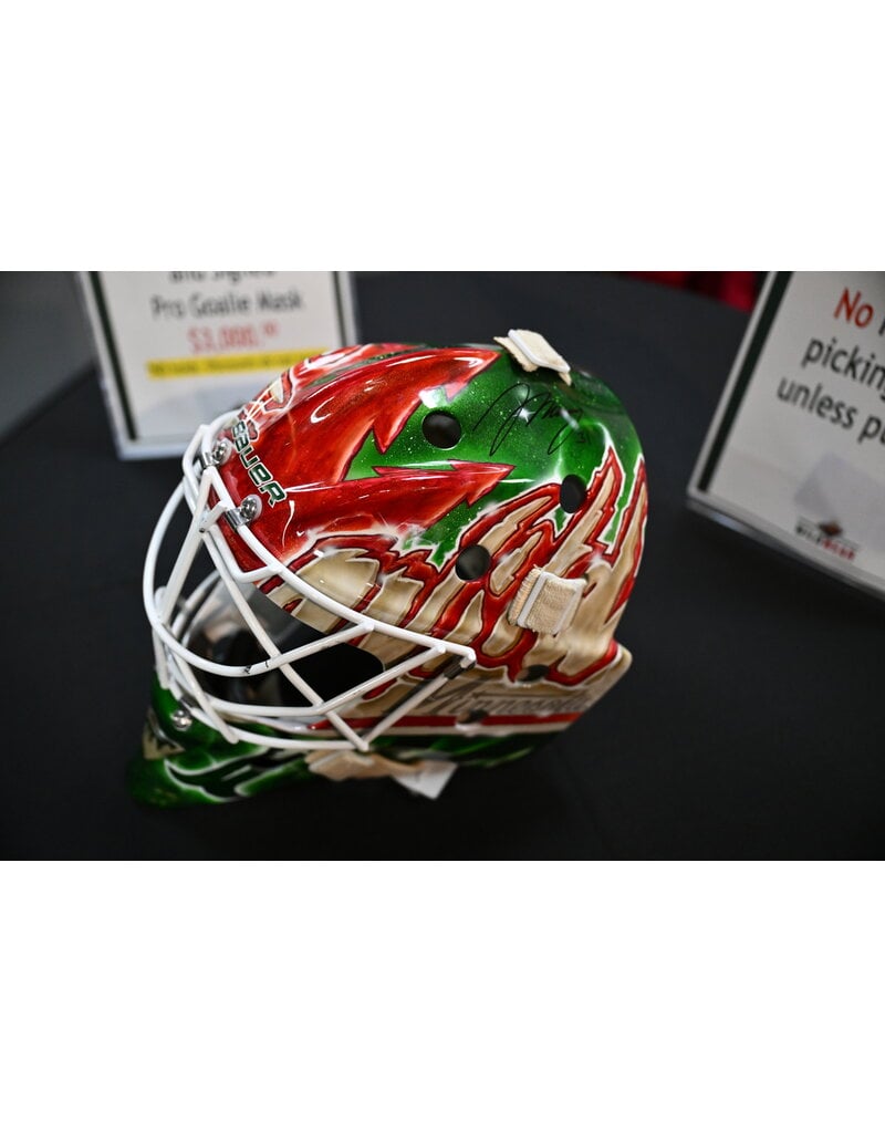 Samuel Hlavaj (#31) Game Used, Signed Pro Goalie Mask