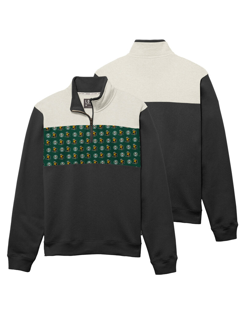 Colorblock 1/4 Zip - Secondary and Goldfinch