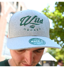 Heather Grey B9X Wild Hockey Hat