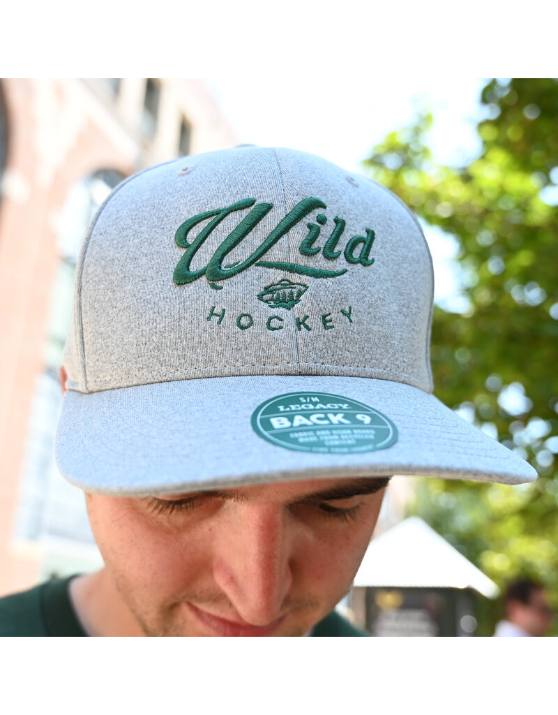 Heather Grey B9X Wild Hockey Hat