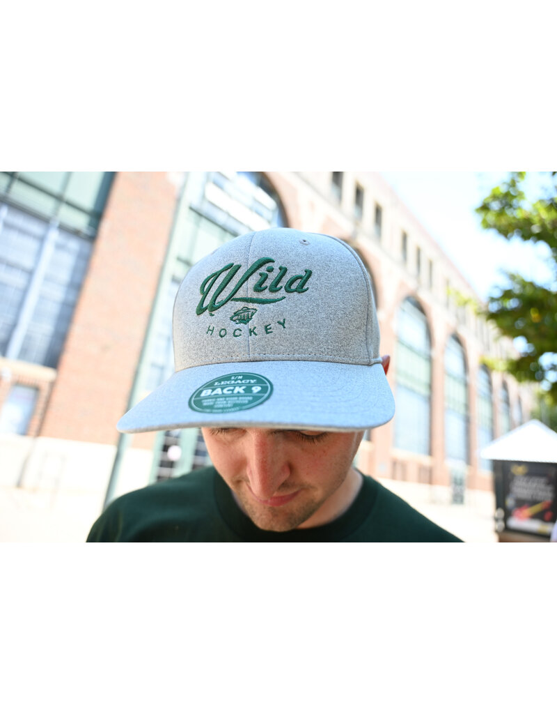 Heather Grey B9X Wild Hockey Hat