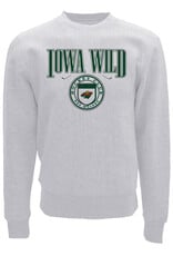 Blue '84 Heather Ash Cross Grain Crew