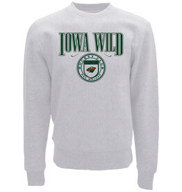 Blue '84 Heather Ash Cross Grain Crew