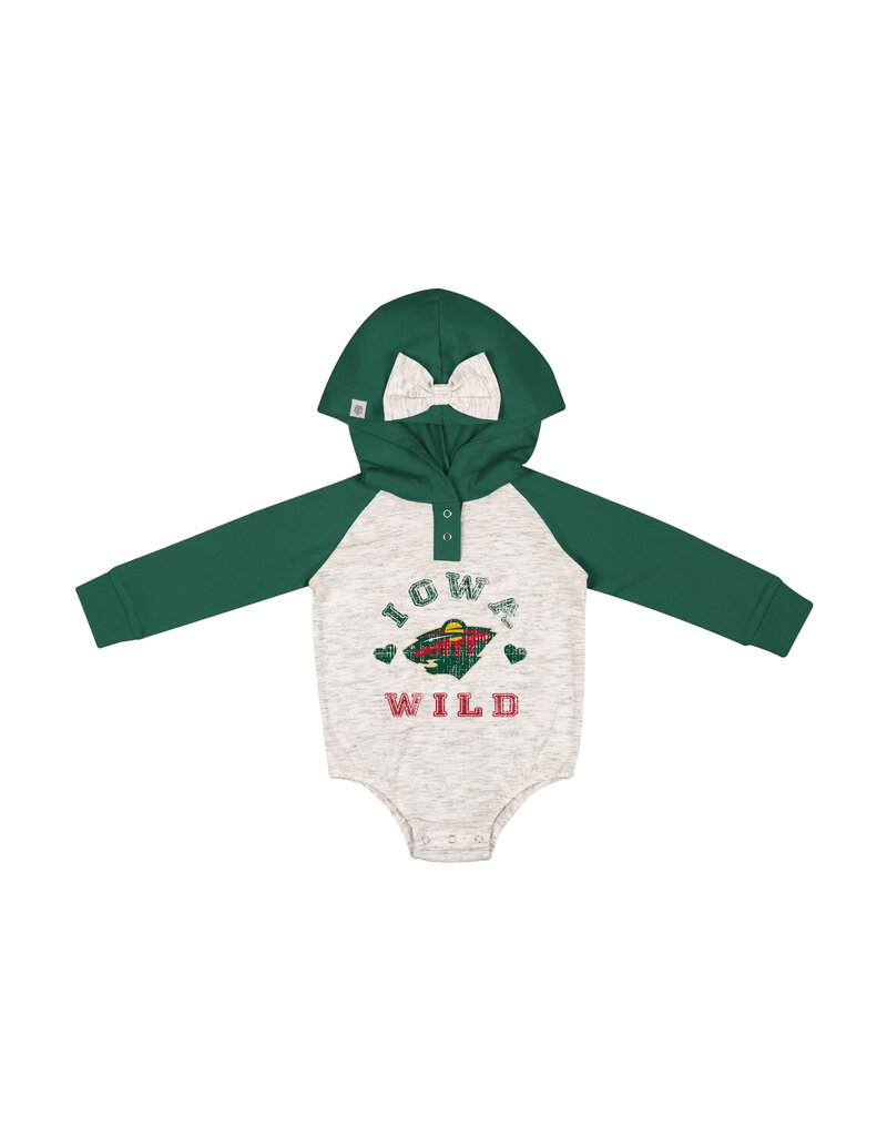 Colosseum Infant Moonbeams Hooded Onesie