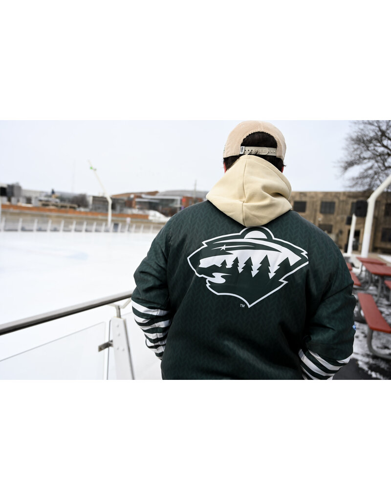 Twinsvision Iowa Wild Outdoor Classic Twinvision Satin Bomber Jacket