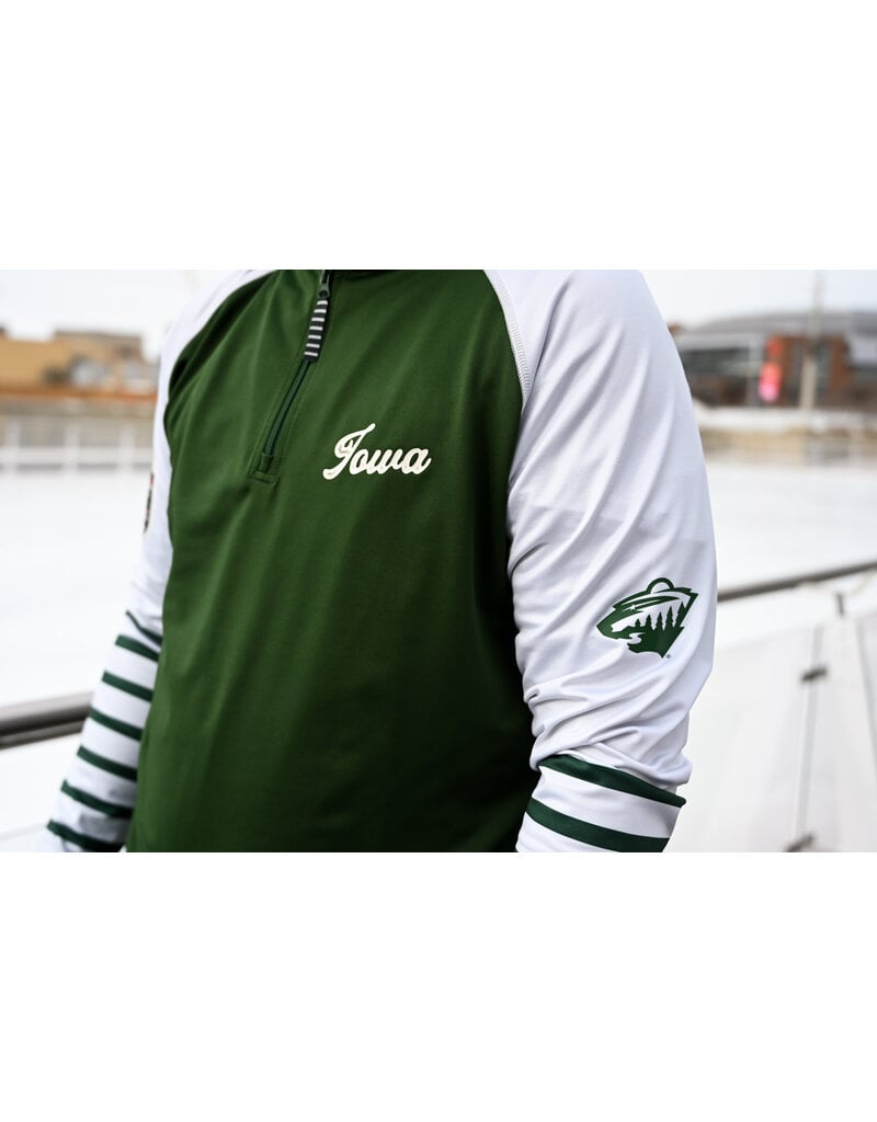 TCB Iowa Wild Outdoor Classic Flint 1/4 Zip