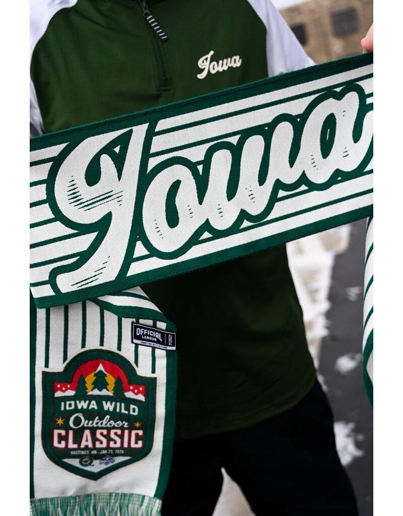 Official League Iowa Wild Outdoor Classic Woven Scarf