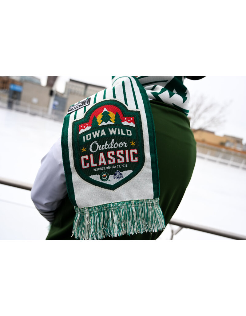 Official League Iowa Wild Outdoor Classic Woven Scarf