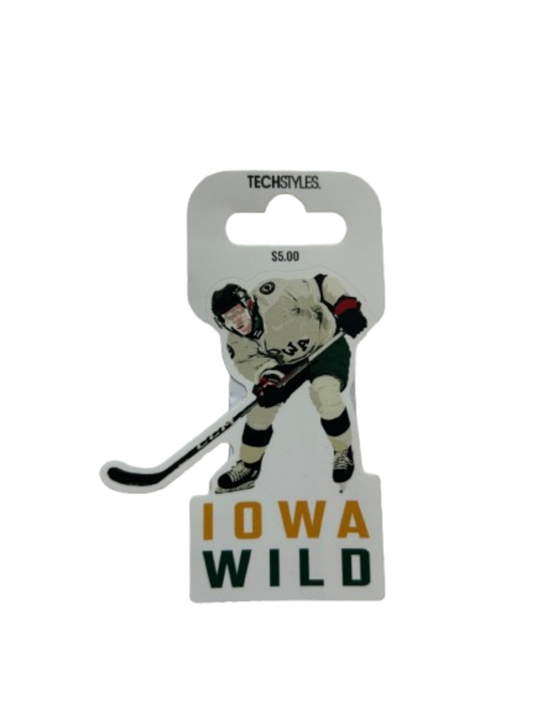 Techstyles Wheat Jersey Player Sticker