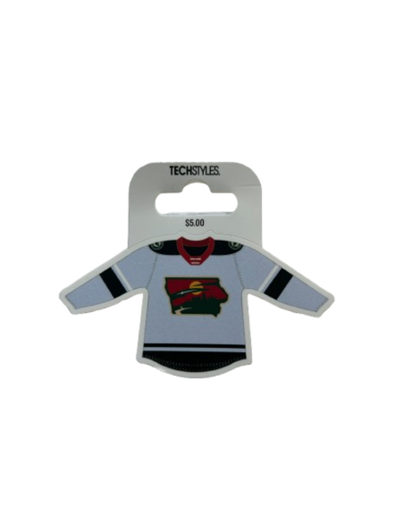 Techstyles Iowa Grown Jersey Sticker