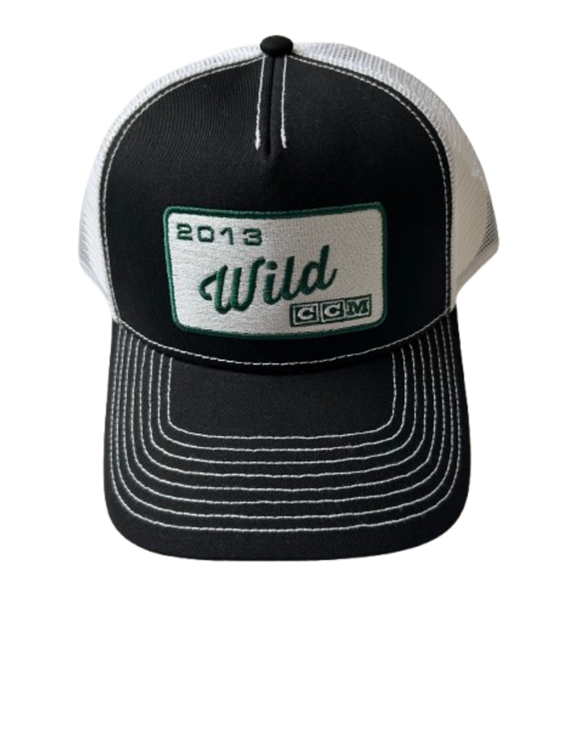 CCM White Meshback Trucker - 2013