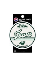 MUSTANG Iowa Wild Outdoor Classic Sticker