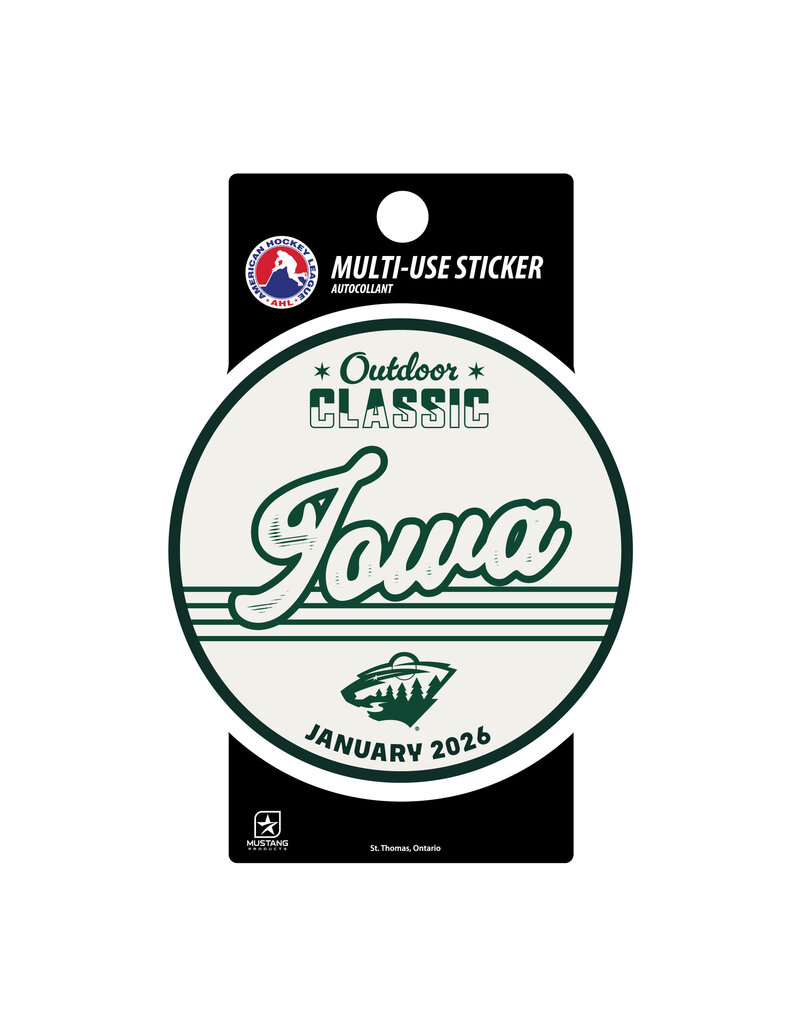 MUSTANG Iowa Wild Outdoor Classic Sticker