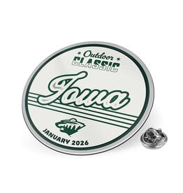 MUSTANG Iowa Wild Outdoor Classic Lapel Pin
