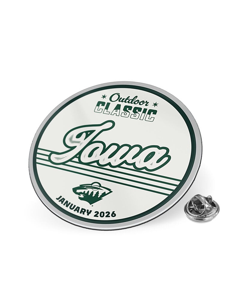 MUSTANG Iowa Wild Outdoor Classic Lapel Pin