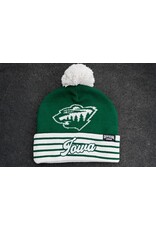 Official League Iowa Wild Outdoor Official League Classic Pom Beanie