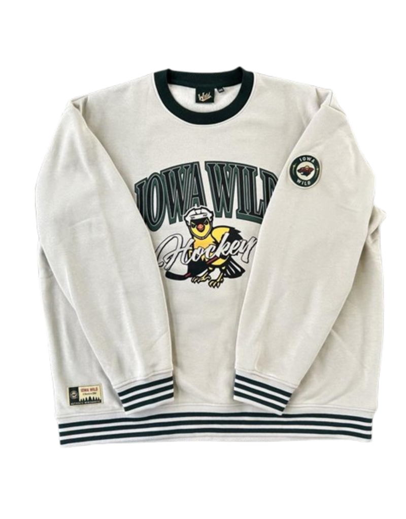 Sport Design Sweden Sand Crewneck - Goldfinch Logo