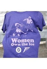Women Own The Ice - IA Wild X MN Frost Unisex Tshirt