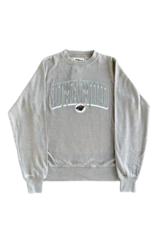 Blue '84 Light Grey Bow Fleece Crewneck