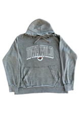 Blue '84 Woodland Burnout Wash Fleece Hood