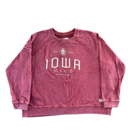 Brew City Women's Brick Red Lemmy Crewneck