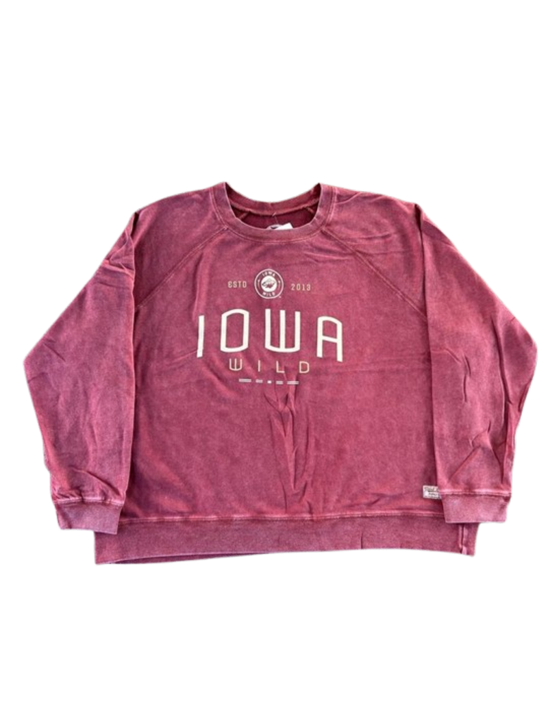 Brew City Women's Brick Red Lemmy Crewneck