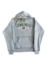 Gunmetal Fleece Pullover Hood