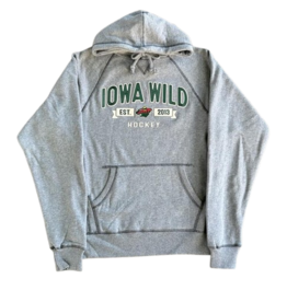 Gunmetal Fleece Pullover Hood