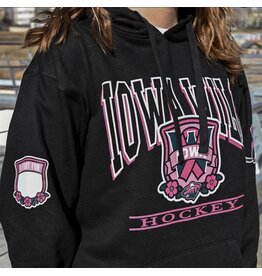 CI SPORT 2025-26 Pink in the Rink Black Hoodie