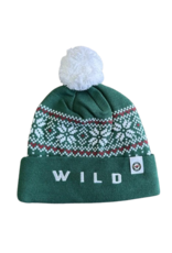 CCM CCM Snowflake Pattern Pom Beanie