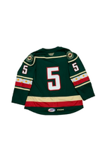 25-26 Iowa Aeros Authentic Game Issued Jersey - #5