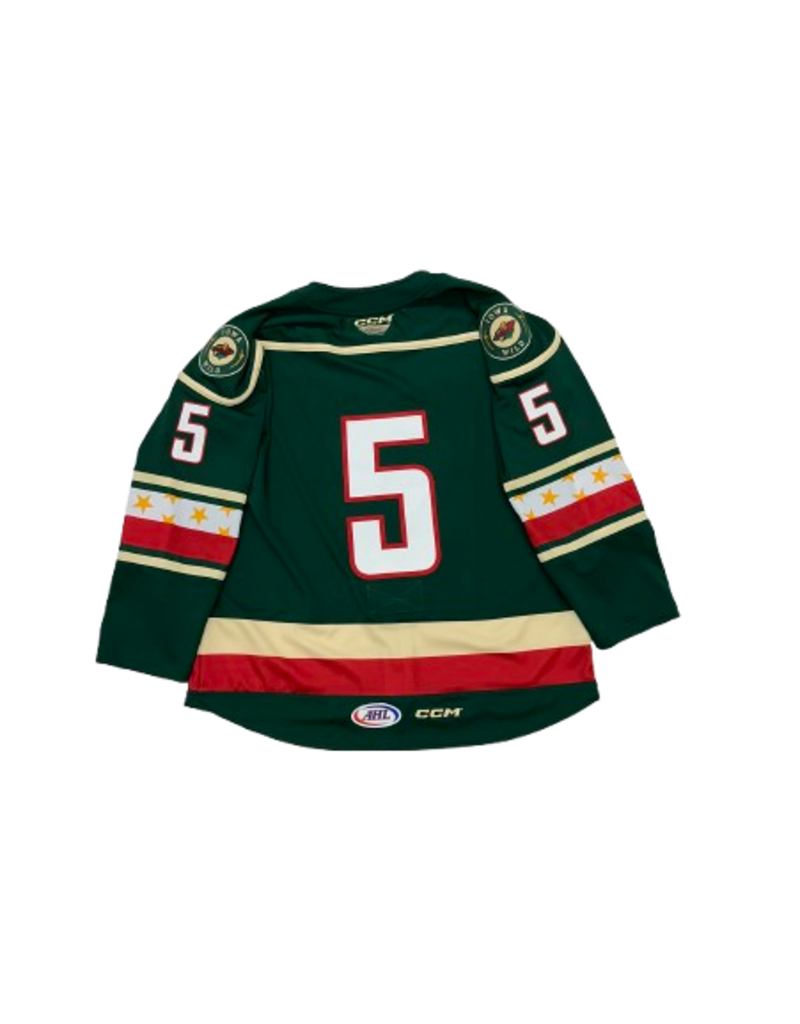25-26 Iowa Aeros Authentic Game Issued Jersey - #5