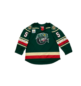 25-26 Iowa Aeros Authentic Game Issued Jersey - #5